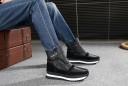 Bottes d'hiver hautes pour hommes à velcro J1548 13