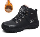 Bottes d'hiver imperméables pour hommes J1494 5