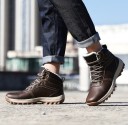 Bottes d'hiver montantes pour hommes à lacets J2209 5