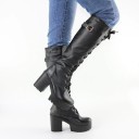 Bottes d'hiver pour femmes à talons J1197 1
