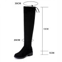 Bottes d'hiver pour femmes au-dessus du genou 4