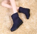 Bottes d'hiver pour femmes avec fermeture à l'avant J838 3