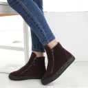 Bottes d'hiver pour femmes avec fermeture éclair J1809 3