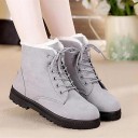 Bottes d'hiver pour femmes avec fourrure J836 4