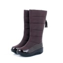 Bottes d'hiver pour femmes avec franges J1818 4