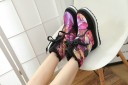 Bottes d'hiver pour femmes avec imprimé de feuilles 4