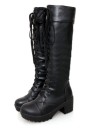 Bottes d'hiver pour femmes avec lacets J1199 1
