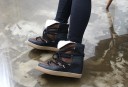 Bottes d'hiver pour femmes avec lacets J1812 2