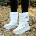 Bottes d'hiver pour femmes avec velcro J3230 1