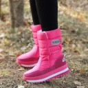 Bottes d'hiver pour femmes avec velcro J3230 3