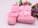 Bottes d'hiver pour filles avec pompons 3