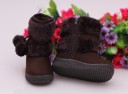 Bottes d'hiver pour filles avec pompons 4
