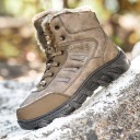 Bottes d'hiver pour hommes avec fourrure J1543 3