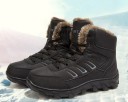 Bottes d'hiver pour hommes avec fourrure J1543 5