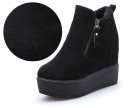 Bottes de cheville d'hiver pour femmes - Noires 6