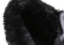 Bottes de cheville d'hiver pour femmes - Noires 7