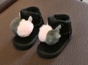 Bottes de fille avec pompons 2