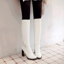 Bottes élégantes à talon carré J1919 6