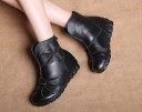 Bottes en cuir pour femmes avec des fleurs J1720 4