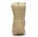 Bottes hautes en cuir d'hiver pour hommes A1578 1