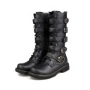 Bottes hautes pour hommes avec boucles 3