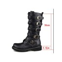 Bottes hautes pour hommes avec boucles 6