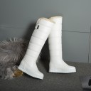 Bottes longues d'hiver pour femmes J1813 5
