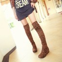 Bottes pour femmes au-dessus du genou avec motif léopard 1