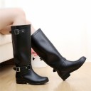 Bottes pour femmes avec fermeture éclair à l'arrière J1719 5