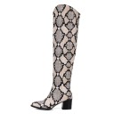 Bottes pour femmes avec motif serpent 2