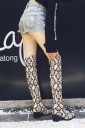 Bottes pour femmes avec motif serpent 5