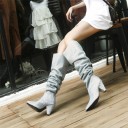 Bottes stylées pour femmes avec strass J1165 4