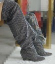 Bottes stylées pour femmes avec strass J1165 7