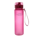 Bottiglia d'acqua 500 ml Leggera bottiglia sportiva idratante con tappo ermetico Bottiglia da bere in plastica resistente Collo largo 5