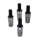 Bottiglia di vetro per profumo con design decorativo 15 ml 2,7×9,2 cm vetro diverse varianti per il trasporto della fragranza e uso quotidiano 1