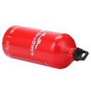 Bottiglia per combustibile per fornelli 1,5 l 10 x 10 x 27 cm Alluminio + plastica Bottiglia di combustibile rossa per fornelli da campeggio 3