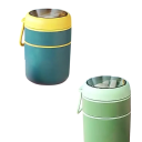 Bottiglia termica per cibo in acciaio inossidabile 710 ml Scatola per il pranzo isolata 10,7x15,3 cm Contenitore per zuppe Impermeabile 9