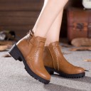 Bottines d'hiver pour femmes avec talon J1202 4