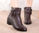 Bottines pour femmes avec nœud J1103 2