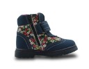Bottines pour filles avec des fleurs 2