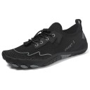 Boty do vody Barefoot nazouvací z prodyšné pleteniny se stahovací šňůrkou a gumovou podrážkou Unisex Na koupání šnorchlování i pohyb u vody 2