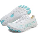Boty do vody Barefoot rychlošněrovací prodyšné z pružné síťoviny s pryžovou podrážkou Unisex Na vodní sporty plavání i pláž Lehká obuv k moři 3