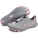 Boty do vody Barefoot rychlošněrovací prodyšné z pružné síťoviny s pryžovou podrážkou Unisex Na vodní sporty plavání i pláž Lehká obuv k moři 2
