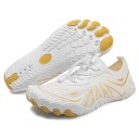 Boty do vody Barefoot rychlošněrovací prodyšné z pružné síťoviny s pryžovou podrážkou Unisex Na vodní sporty plavání i pláž Lehká obuv k moři 4