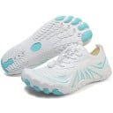 Boty do vody Barefoot rychlošněrovací prodyšné z pružné síťoviny s pryžovou podrážkou Unisex Na vodní sporty plavání i pláž 3