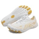 Boty do vody Barefoot rychlošněrovací prodyšné z pružné síťoviny s pryžovou podrážkou Unisex Na vodní sporty plavání i pláž 4