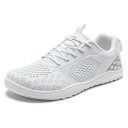 Boty do vody Barefoot šněrovací prodyšné z pružné síťoviny s pryžovou podrážkou Unisex Na vodní sporty plavání i pláž Lehká obuv k moři 9