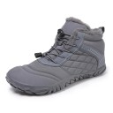 Boty do vody Kotníkové zateplené barefoot s reflexními prvky a pryžovou podrážkou Unisex Na treking vodní sporty i zimní nošení 3
