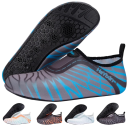 Boty do vody unisex Barefoot střih Nazouvací Pružný svršek z tkaniny Protiskluzová podrážka z TPR Na plavání šnorchlování i vodní sporty 6