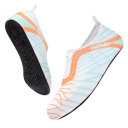 Boty do vody unisex Barefoot střih Nazouvací Pružný svršek z tkaniny Protiskluzová podrážka z TPR Na plavání šnorchlování i vodní sporty 3